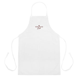 Wine & Food Club Embroidered Apron