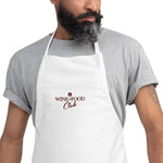 Wine & Food Club Embroidered Apron