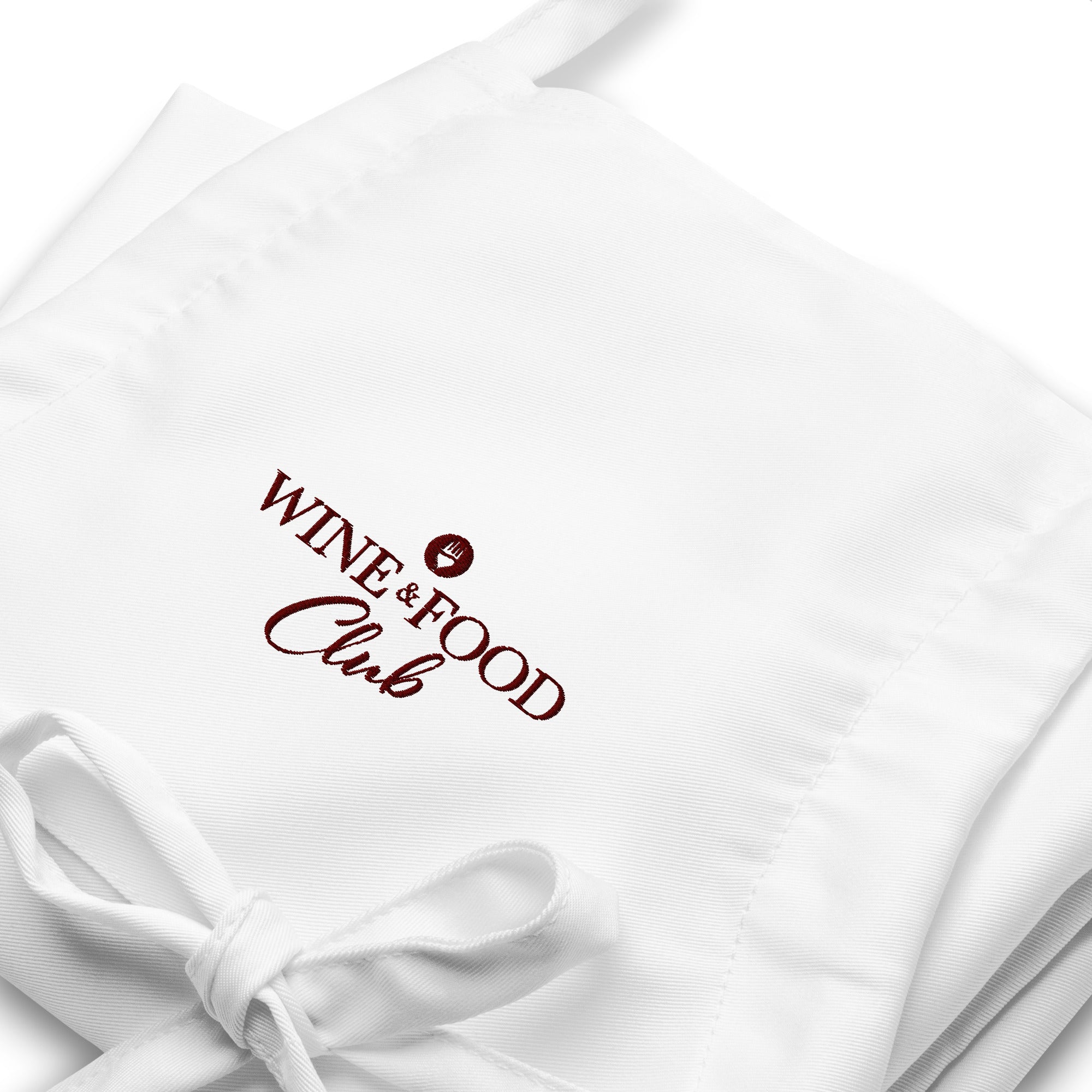 Wine & Food Club Embroidered Apron