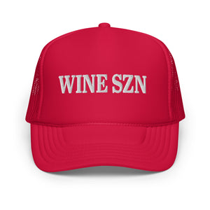 WINE SZN Foam Trucker Hat