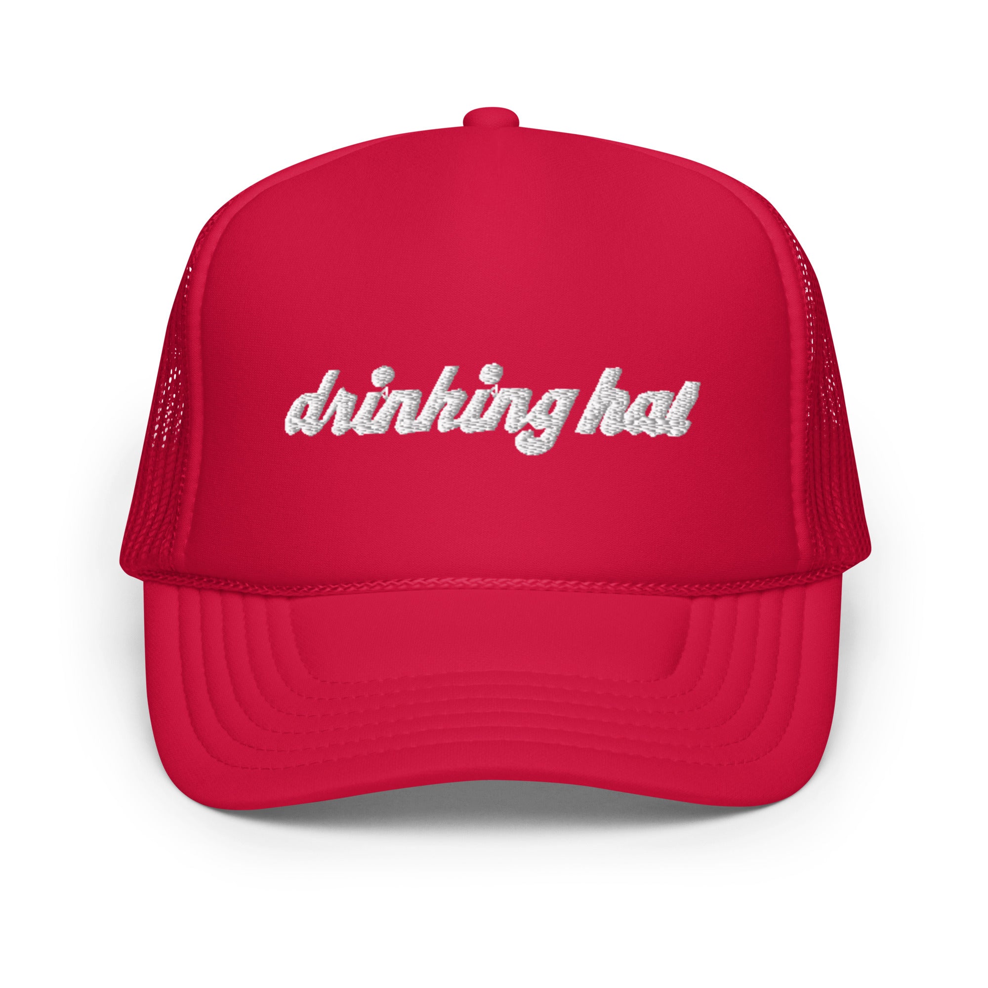 Drinking Hat Foam Trucker Hat