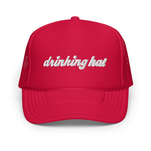 Drinking Hat Foam Trucker Hat