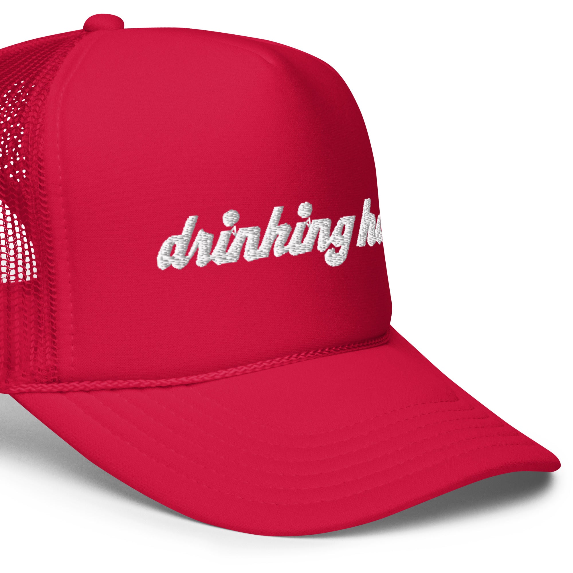 Drinking Hat Foam Trucker Hat