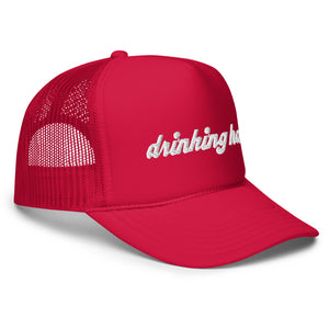 Drinking Hat Foam Trucker Hat