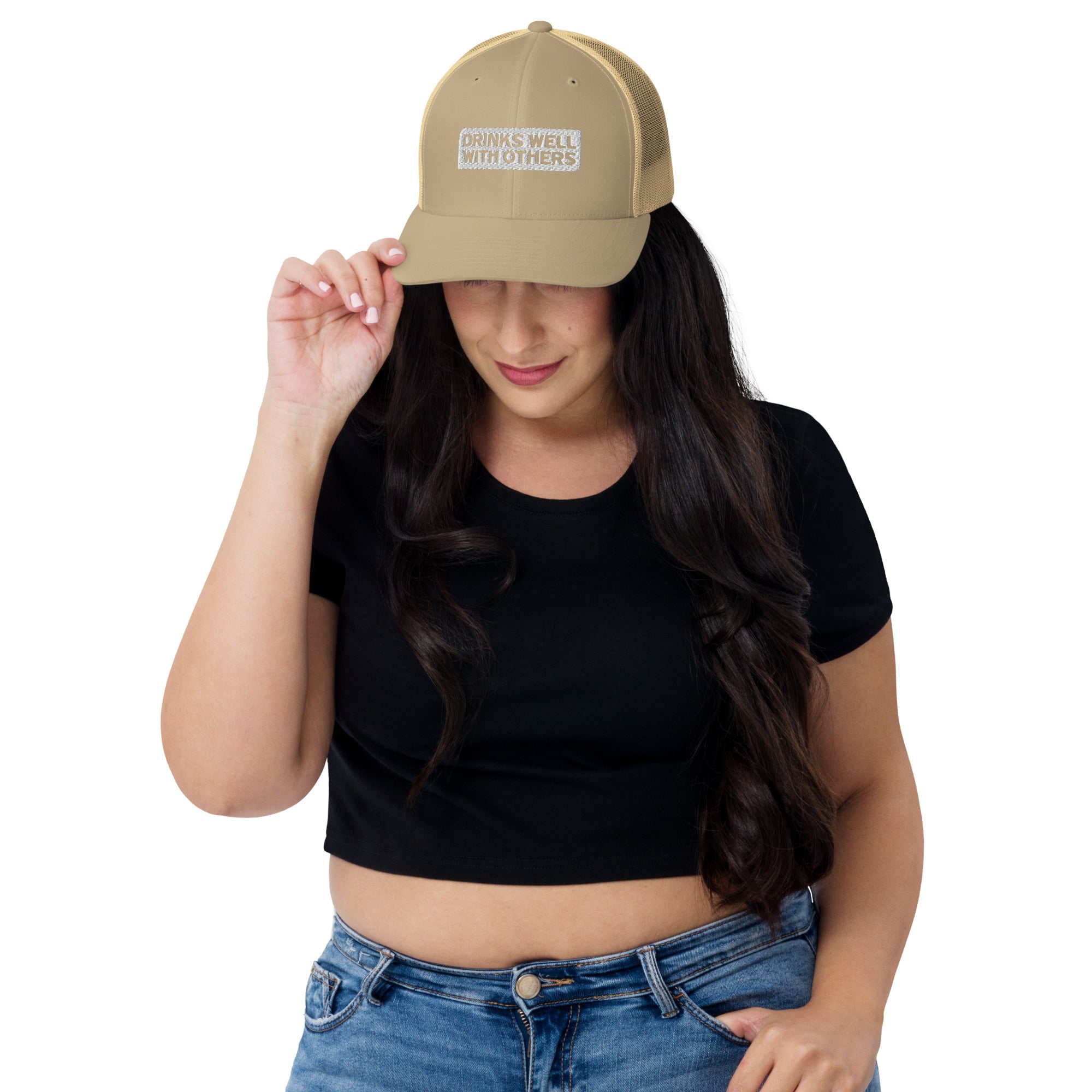 Drinks Well With Others Trucker Cap