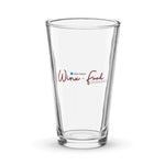 Wine & Food Pint Glass