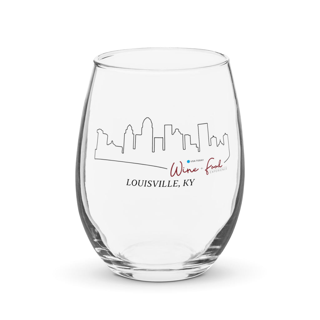 Signature Louisville Wine Glass