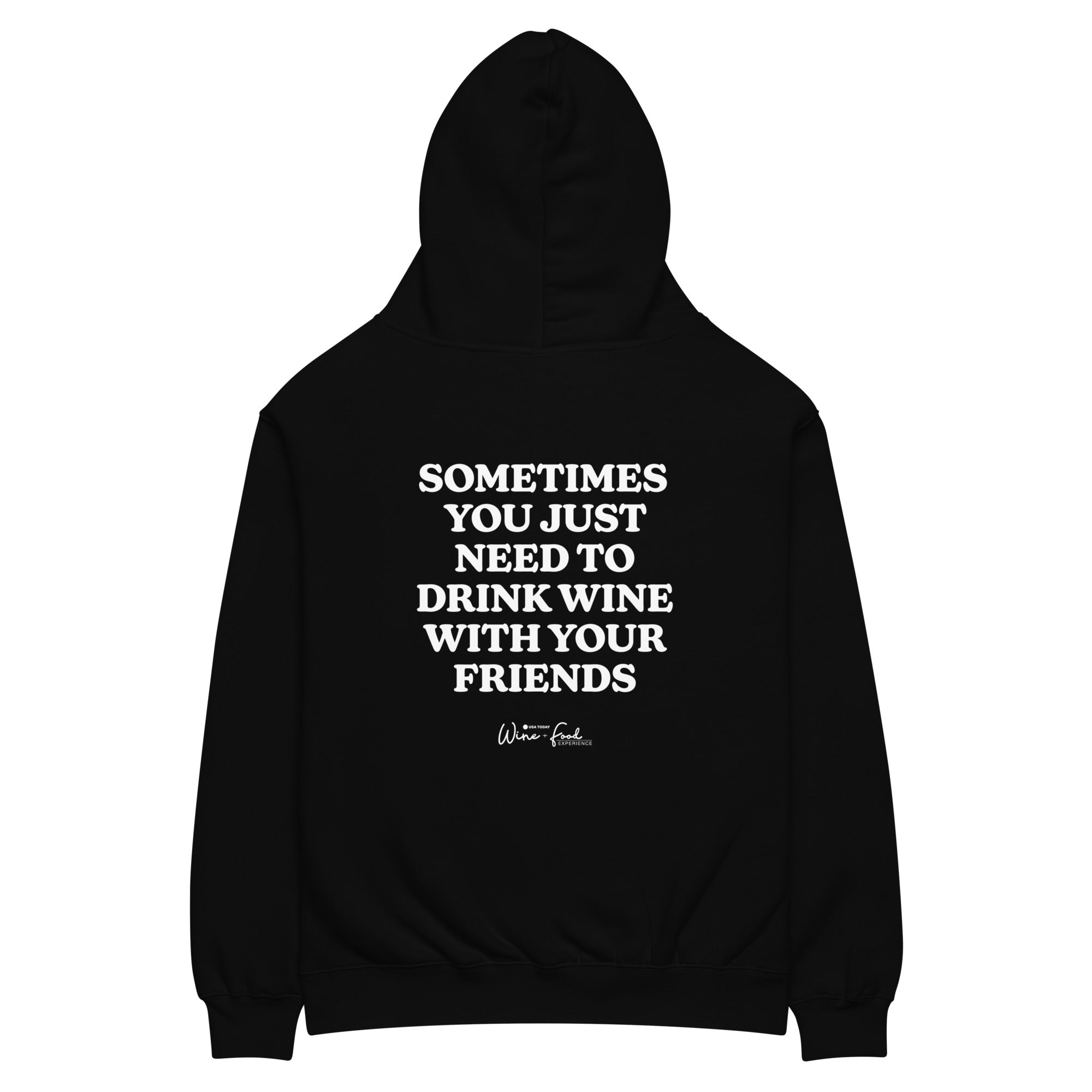 Wine Glasses Oversized Hoodie